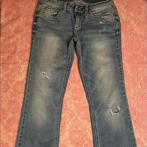Aeropostale Chelsea Boot Cut Jeans, Size 5/6 Short, Low Rise